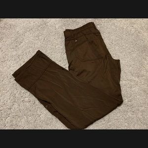Prana Breathe Hiking Pants Outdoors Nylon Pants Mens 32x32 Khakis